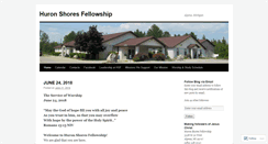 Desktop Screenshot of huronshoresfellowship.org